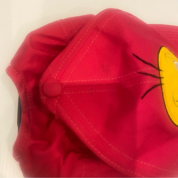 Vintage Kids Tweety Bird Cap Pink Warner Bros Studio Store Australia 100% Cotton - Picture 8 of 10